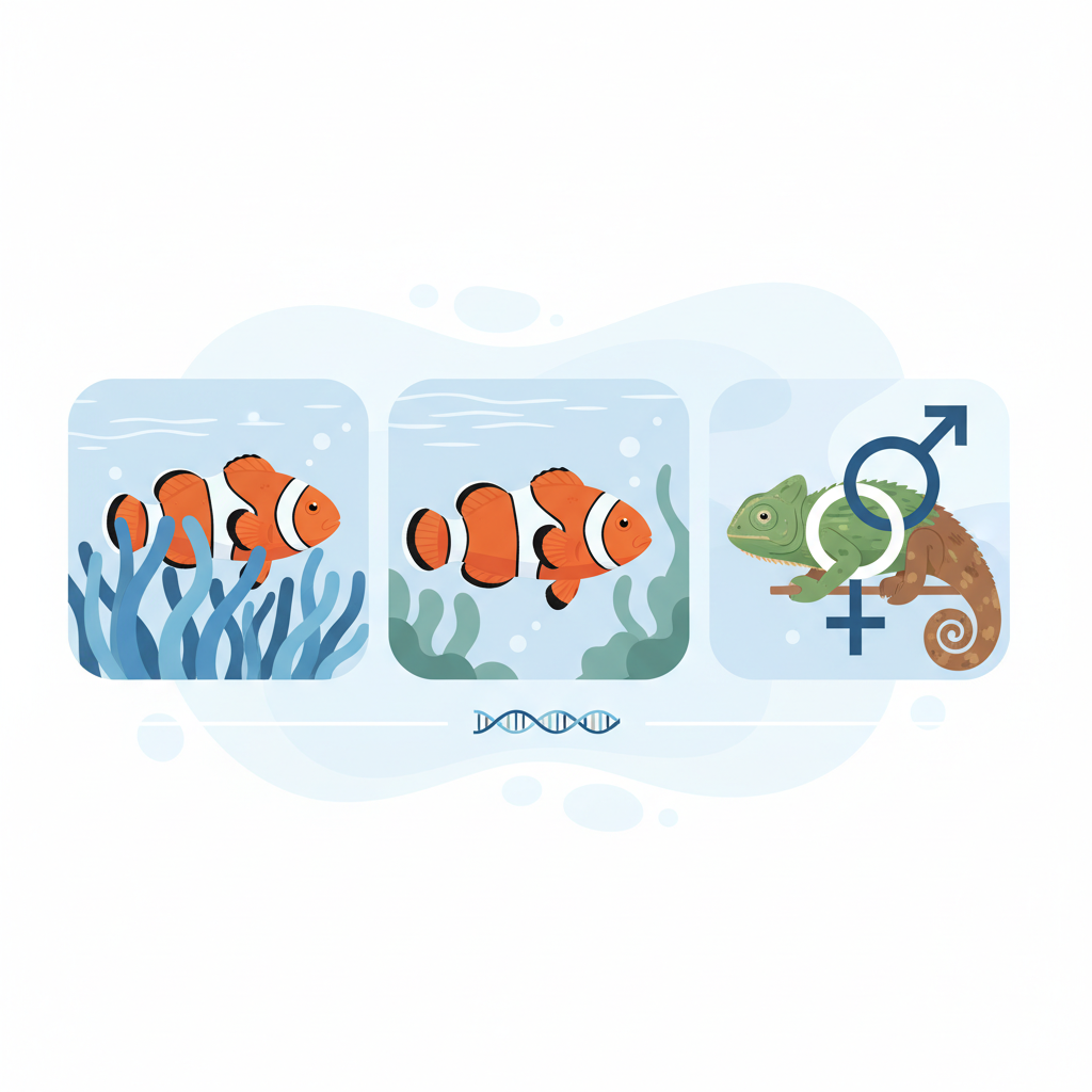 Revelação surpreendente: animais que mudam de sexo!