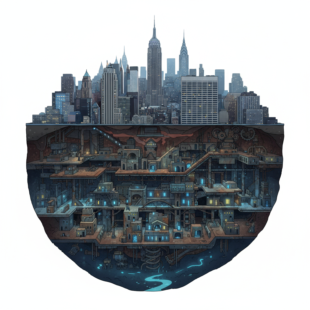 A Cidade Oculta Sob Manhattan: Uma Descoberta Misteriosa!