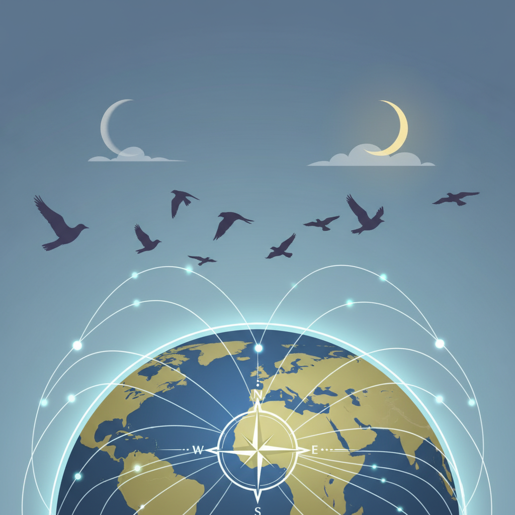 Como os Pássaros Sabem Seu Caminho? A Descoberta que Mudará sua Visão da Migracão!