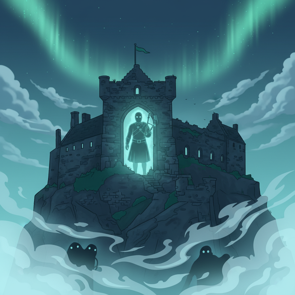 Espíritos Ocultos: Os Fantasmas do Castelo de Edinburgh Revelados!
