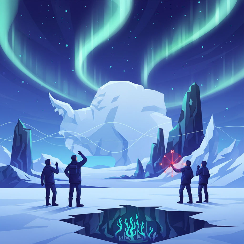 Sussurros da Antártida: Mistérios Inexplicáveis no Polo Sul