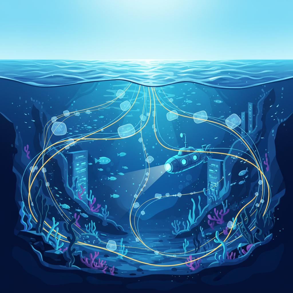 A Internet Submarina: Redes Ocultas Sob as Águas do Oceano!