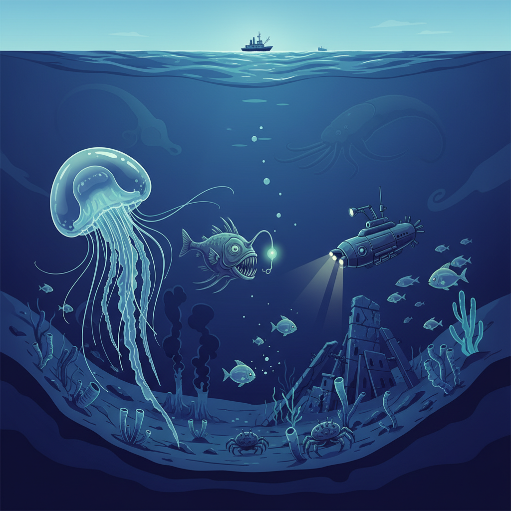 Mistérios dos oceanos profundos: o que ninguém te contou!