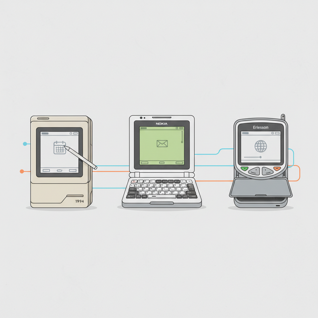 Descubra os primeiros smartphones da história que poucos conhecem!