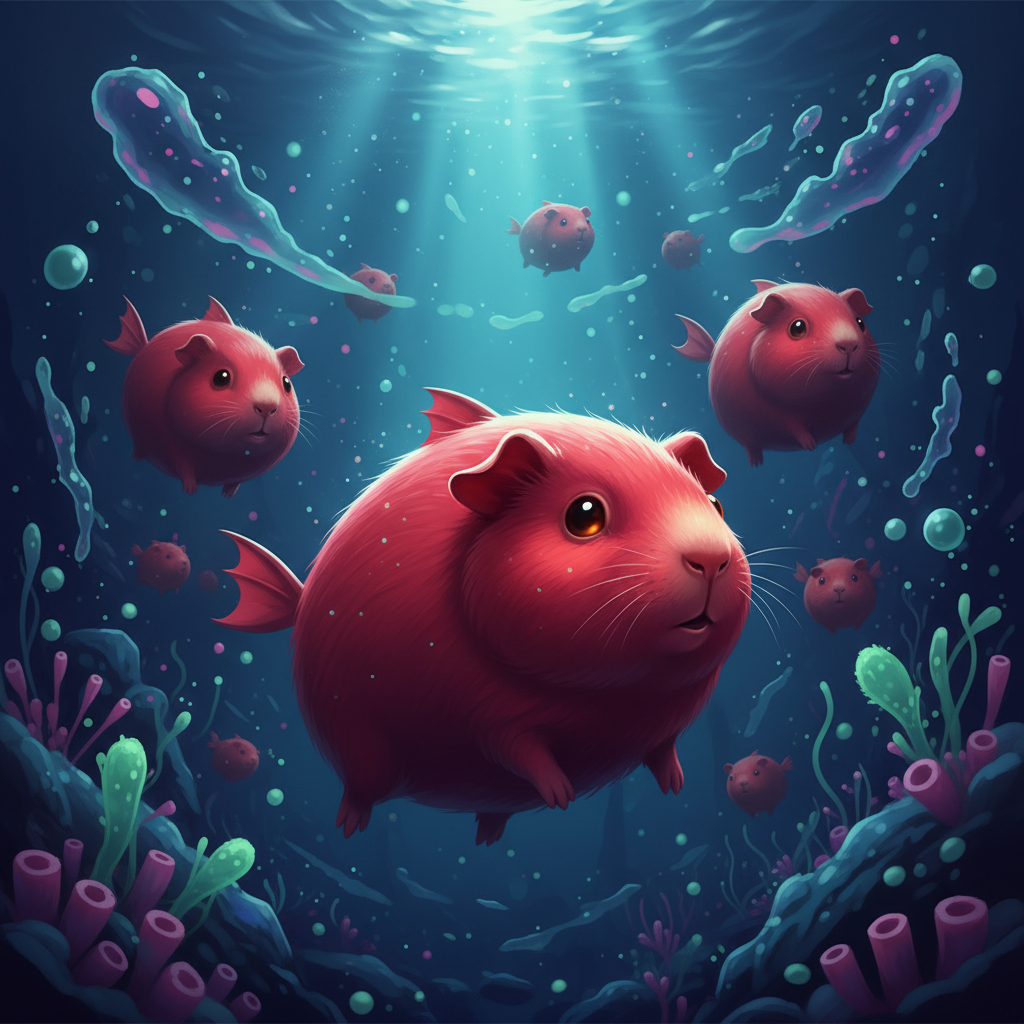 Descubra o Mistério dos Porquinhes-Marine Vermelhos!