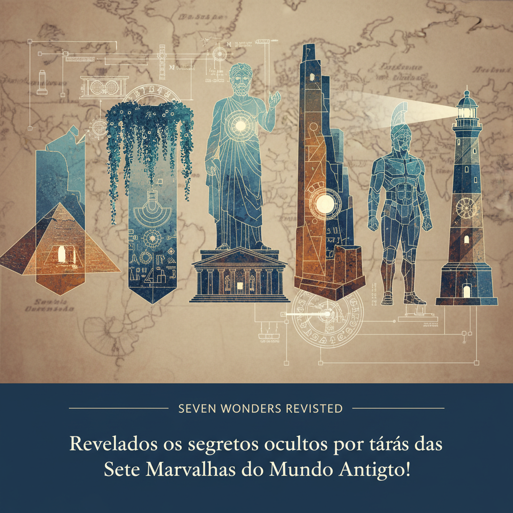 Revelados os segredos ocultos por trás das Sete Maravilhas do Mundo Antigo!