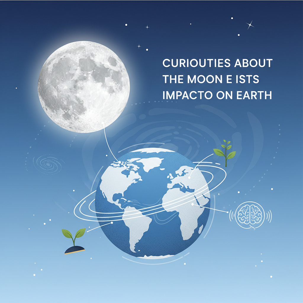 Curiosidades sobre a Lua e Seu Impacto na Terra