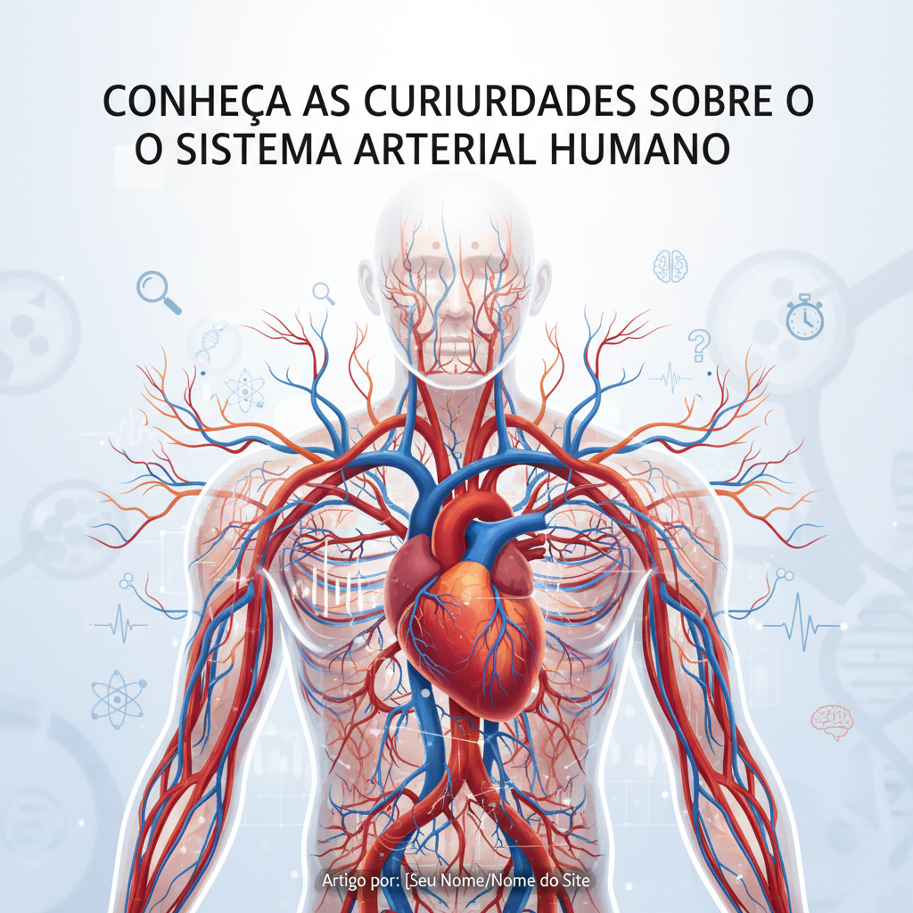 Conheça as curiosidades sobre o sistema arterial humano