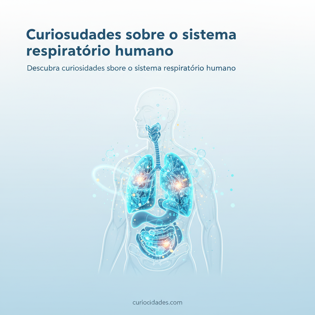 Descubra curiosidades sobre o sistema respiratório humano