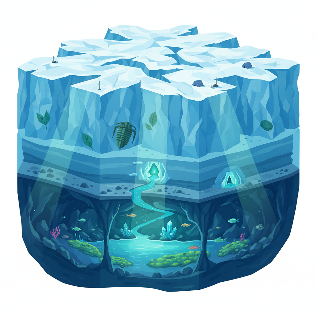 A Formação das Geleiras e Seus Segredos Ocultos