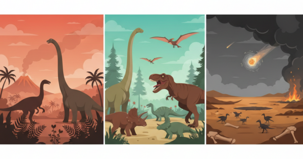 Curiosidades sobre a Formação e Desaparecimento dos Dinossauros