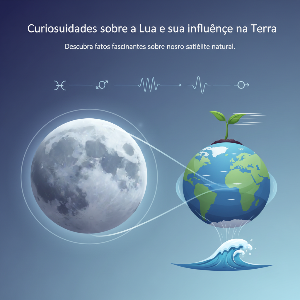 Curiosidades sobre a Lua e sua influência na Terra