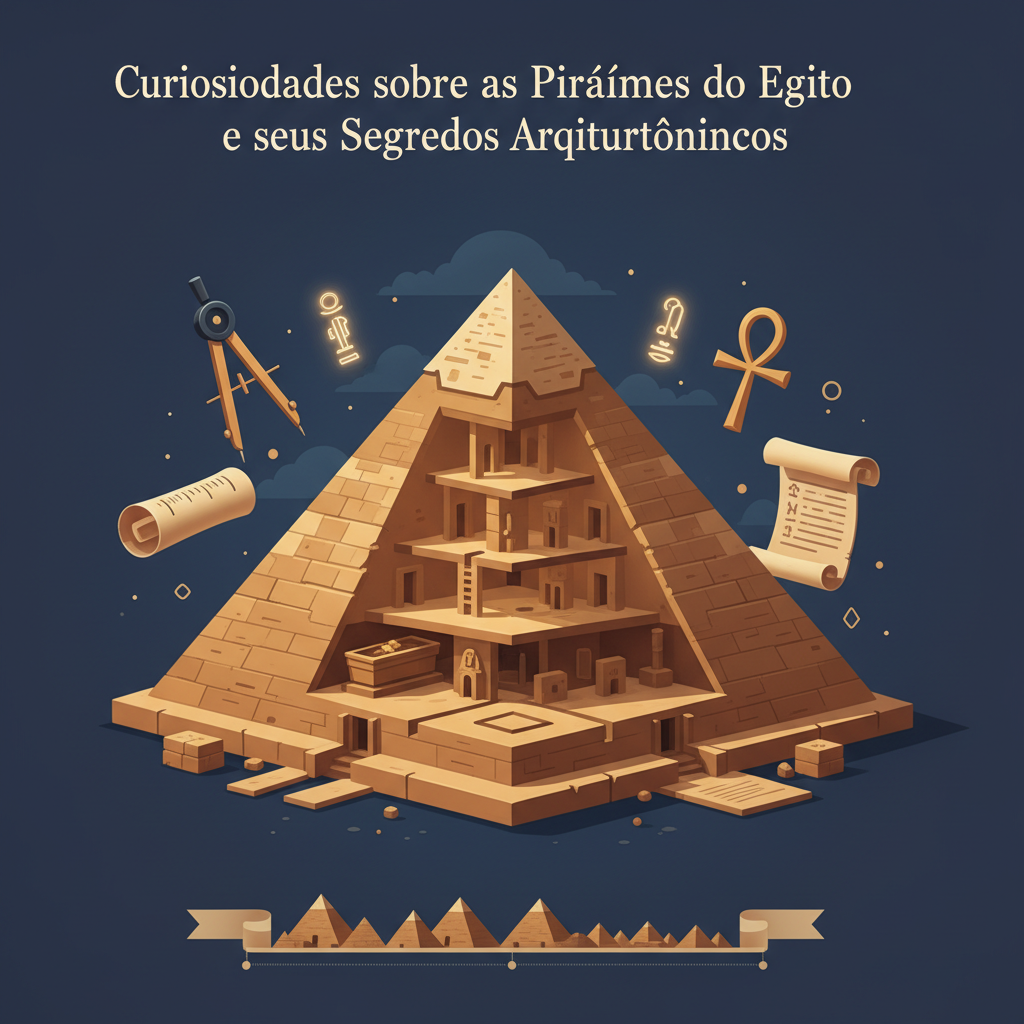 Curiosidades sobre as Pirâmides do Egito e seus Segredos Arquitetônicos