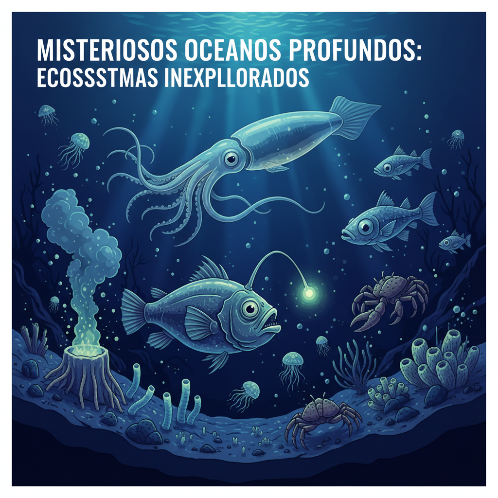 Misteriosos Oceanos Profundos: Ecossistemas Inexplorados