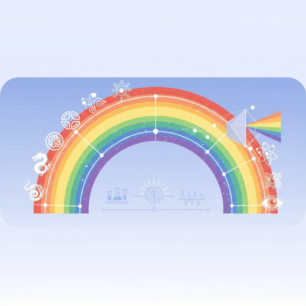 A Origem e O Significado das Cores do Arco-Íris