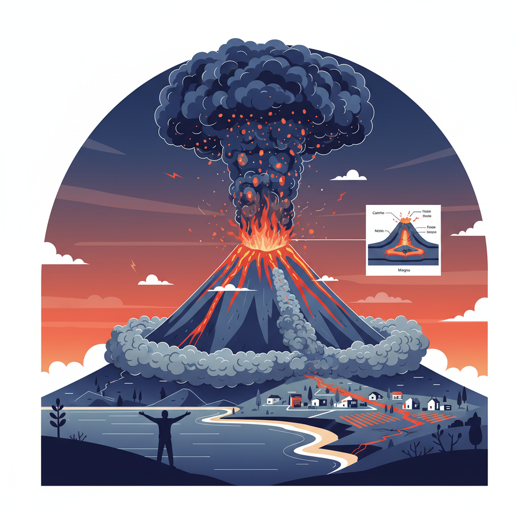 Erupções Vulcanianas: Impactos e Curiosidades